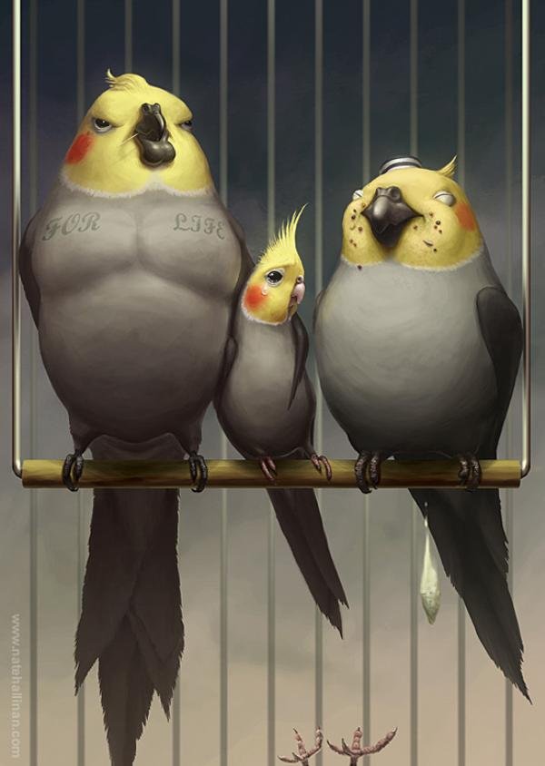 Imprisoned Illustration artwork
